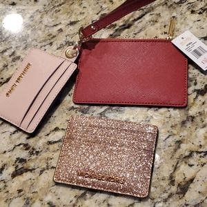Michael Kors wallet set of three